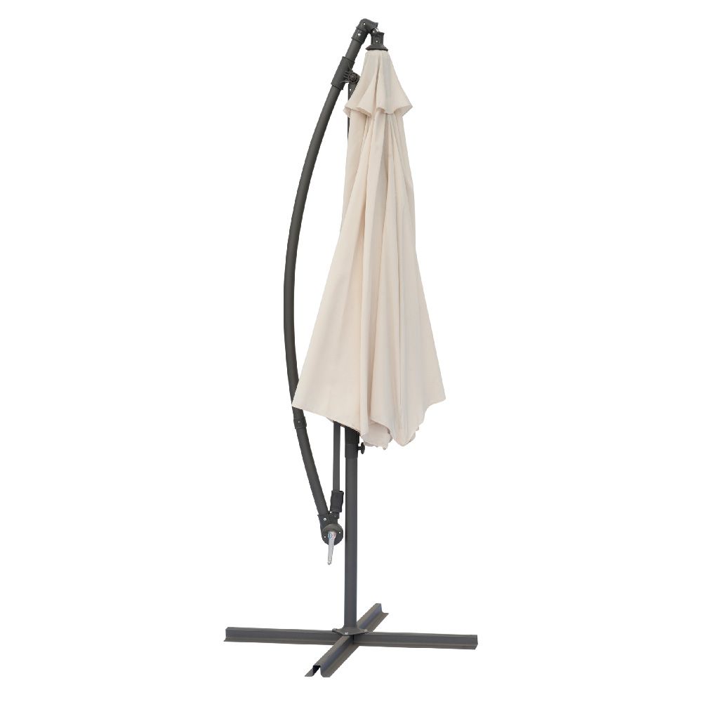 SenS-Line Menorca Ø 300 cm ecru Schwenksonnenschirm