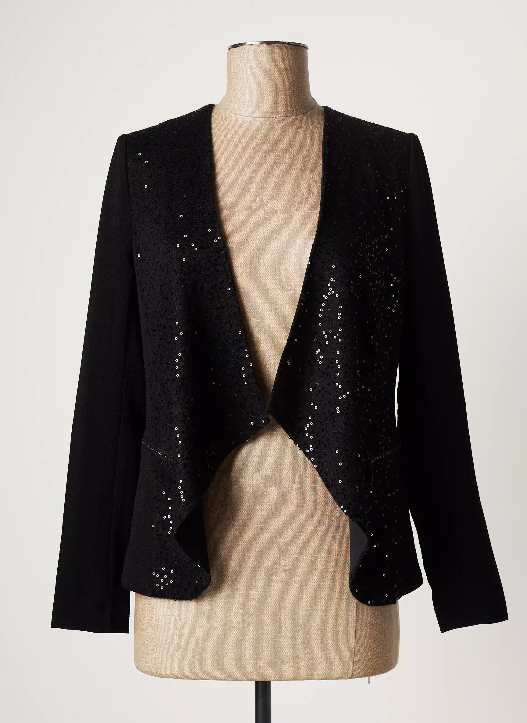 Le Temps Des Cerises Vestechic Femme couleur noir