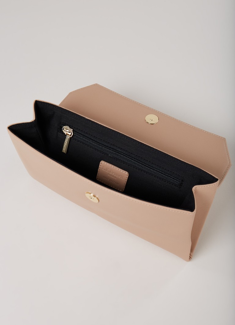LKBennett Dora -nahkainen clutch-laukku irrotettavalla olkahihnalla