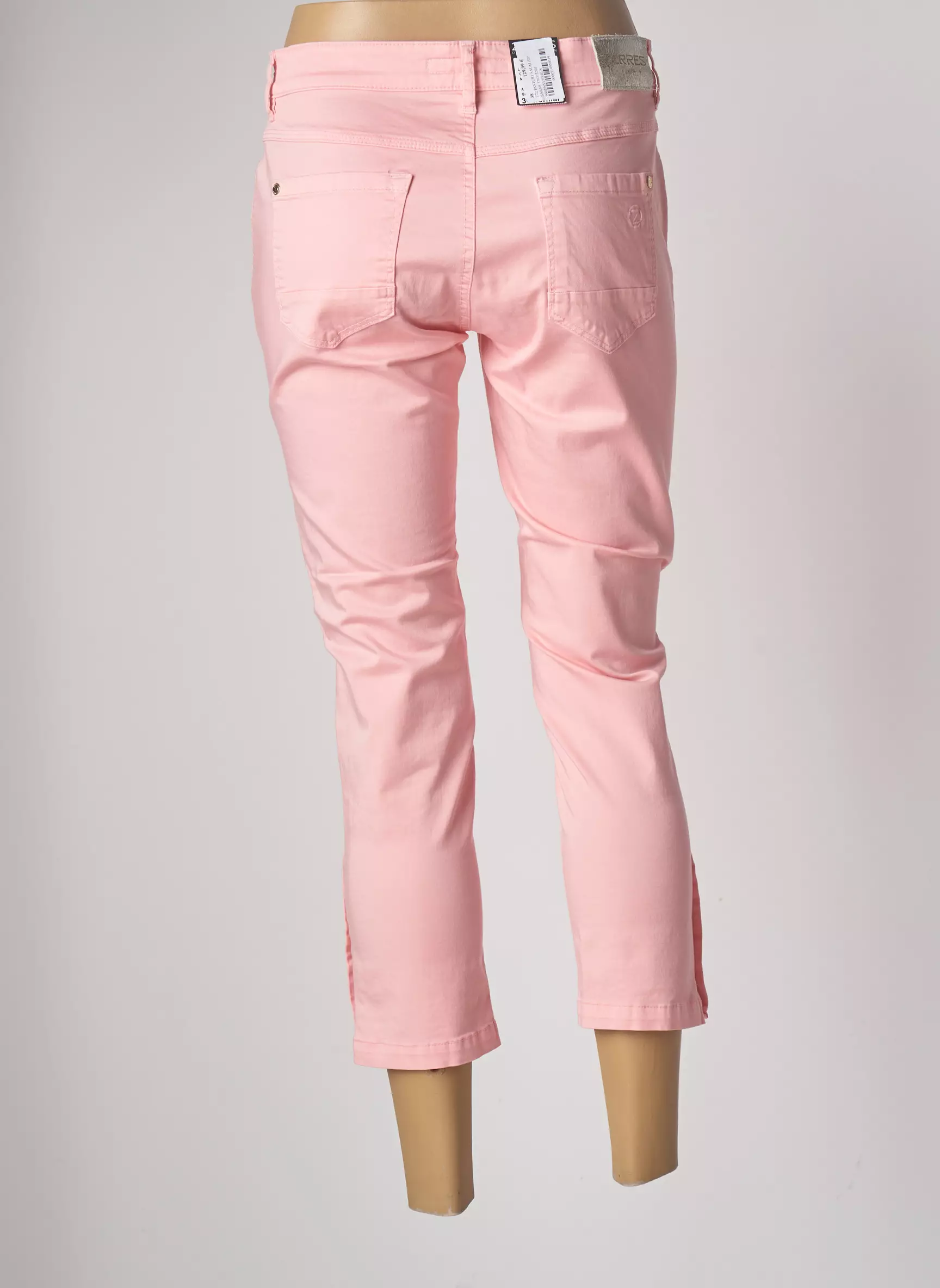 Zerres Pantalon7 8 Femme couleur rose