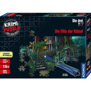 Krimipuzzle: ??? Die Villa der Rätsel (300 Teile)