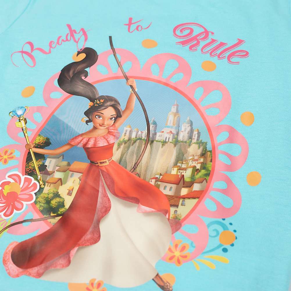 Elena von Avalor Disney Mädchen T-Shirt ER1391-blue