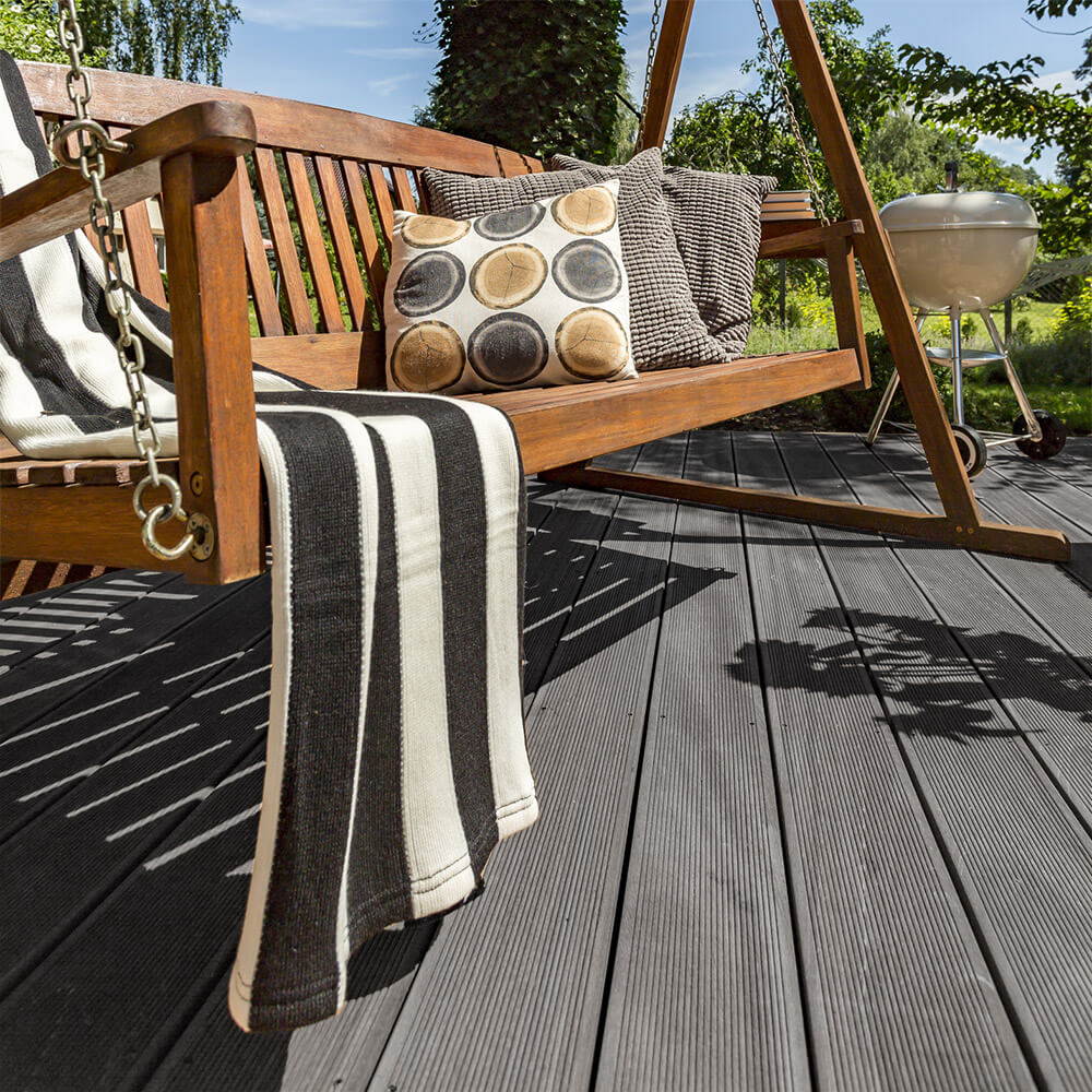 Home Deluxe WPC Terrassendielen SAMANA hellgrau 40m² (2,20 m)