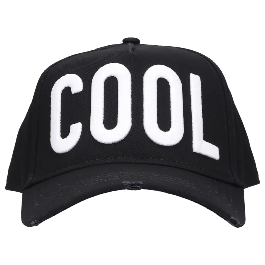Dsquared2 - Snapback cap COOL Baumwolle - schwarz