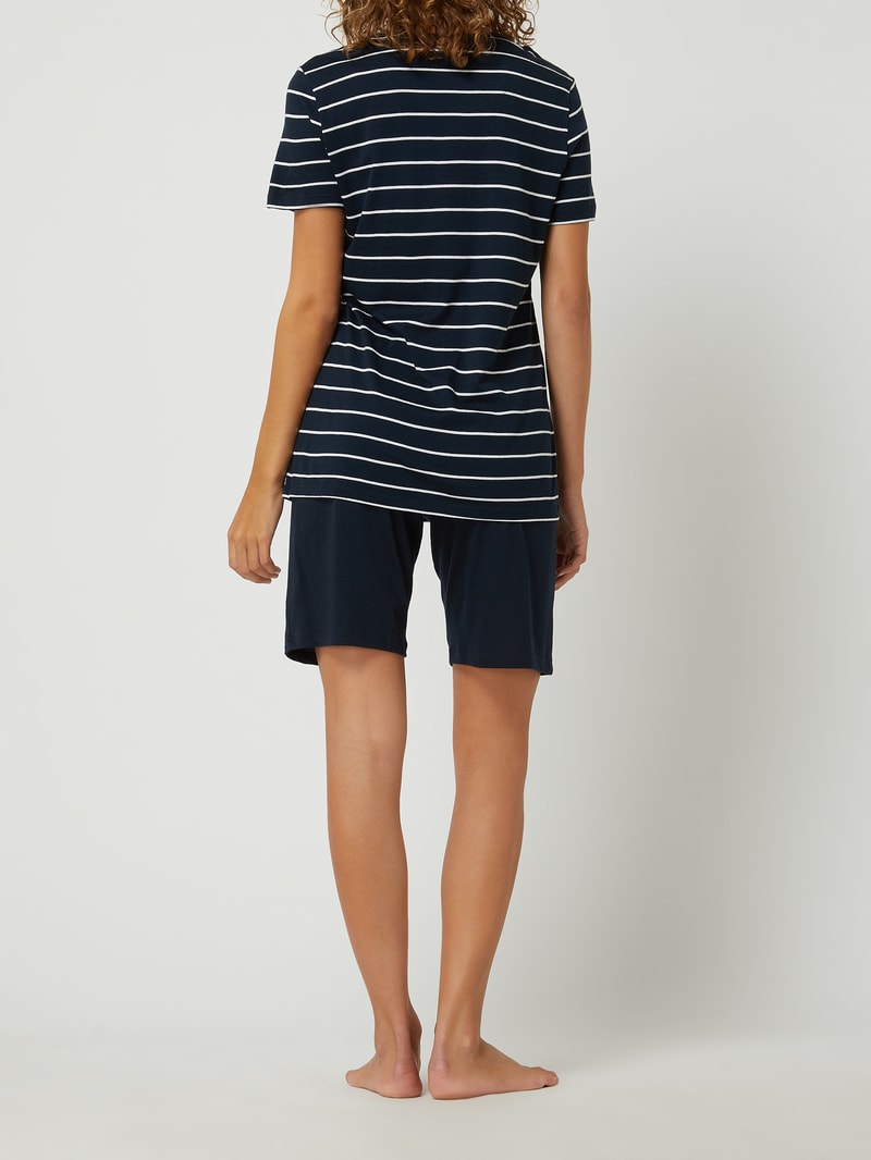 Pyjama mit Streifenmuster in jeans