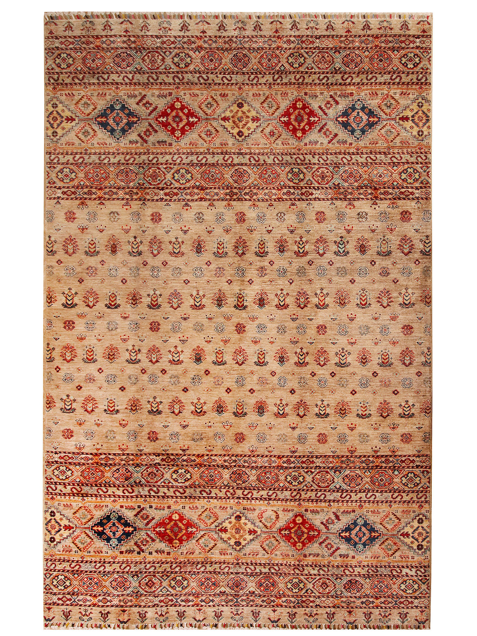 Chobi Schal ca. 200 x 316 cm, Unikat / Einzelstück