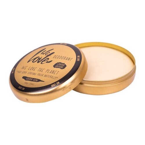 We Love The Planet Golden Glow dezodorants krēmam, ierobežota izlaiduma, 40 grami