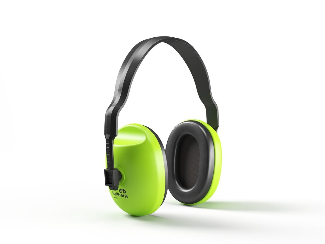 Hellberg 11001-117 Banda pentru cască pentru urechi Junior SNR 24dB Verde