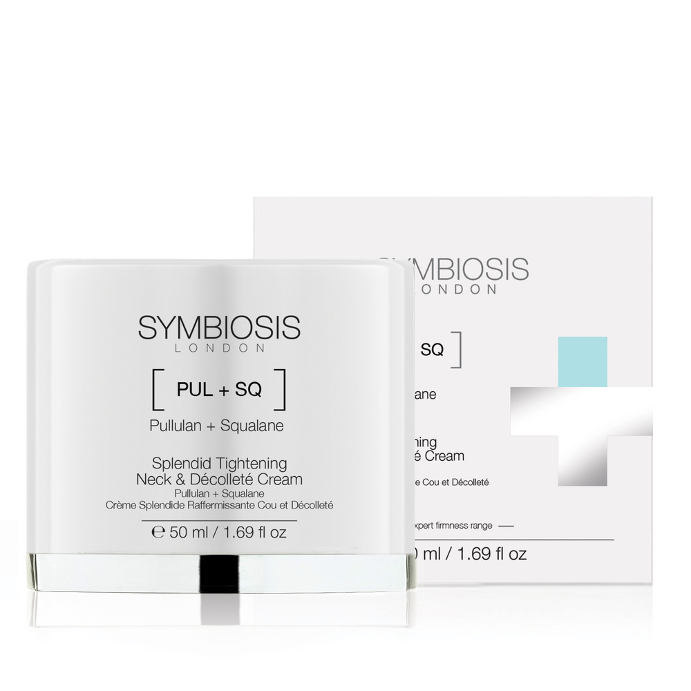 symbiosis [Pullulan + Squalane] Crème Splendide Raffermissante Cou et Décolleté Hydratants