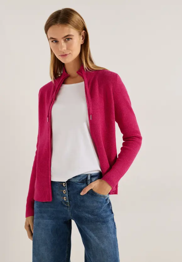 CECIL Cosy Cardigan mit Zipper