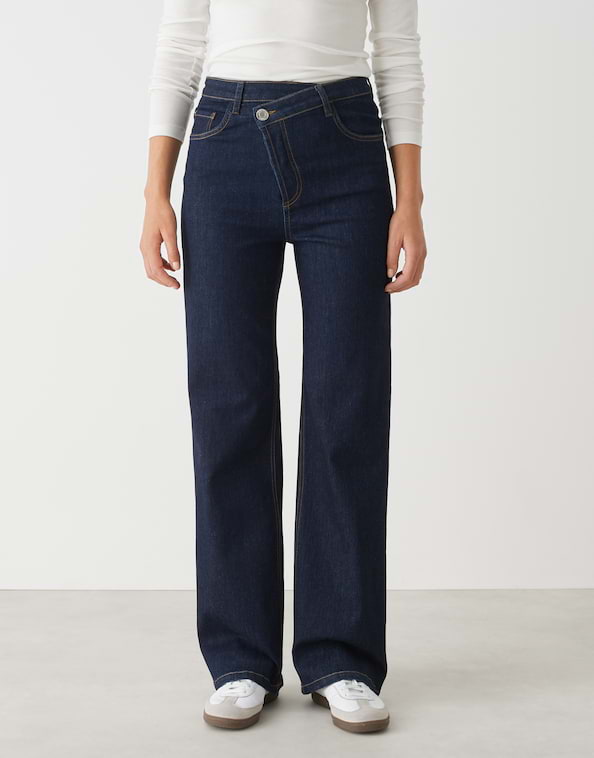 Wide Leg Jeans Marli crisscross