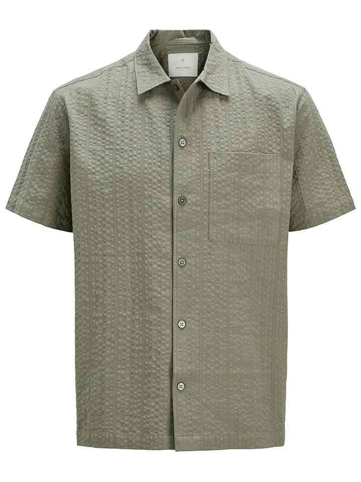Jack & Jones Hemd - Regular fit - in Khaki günstig kaufen