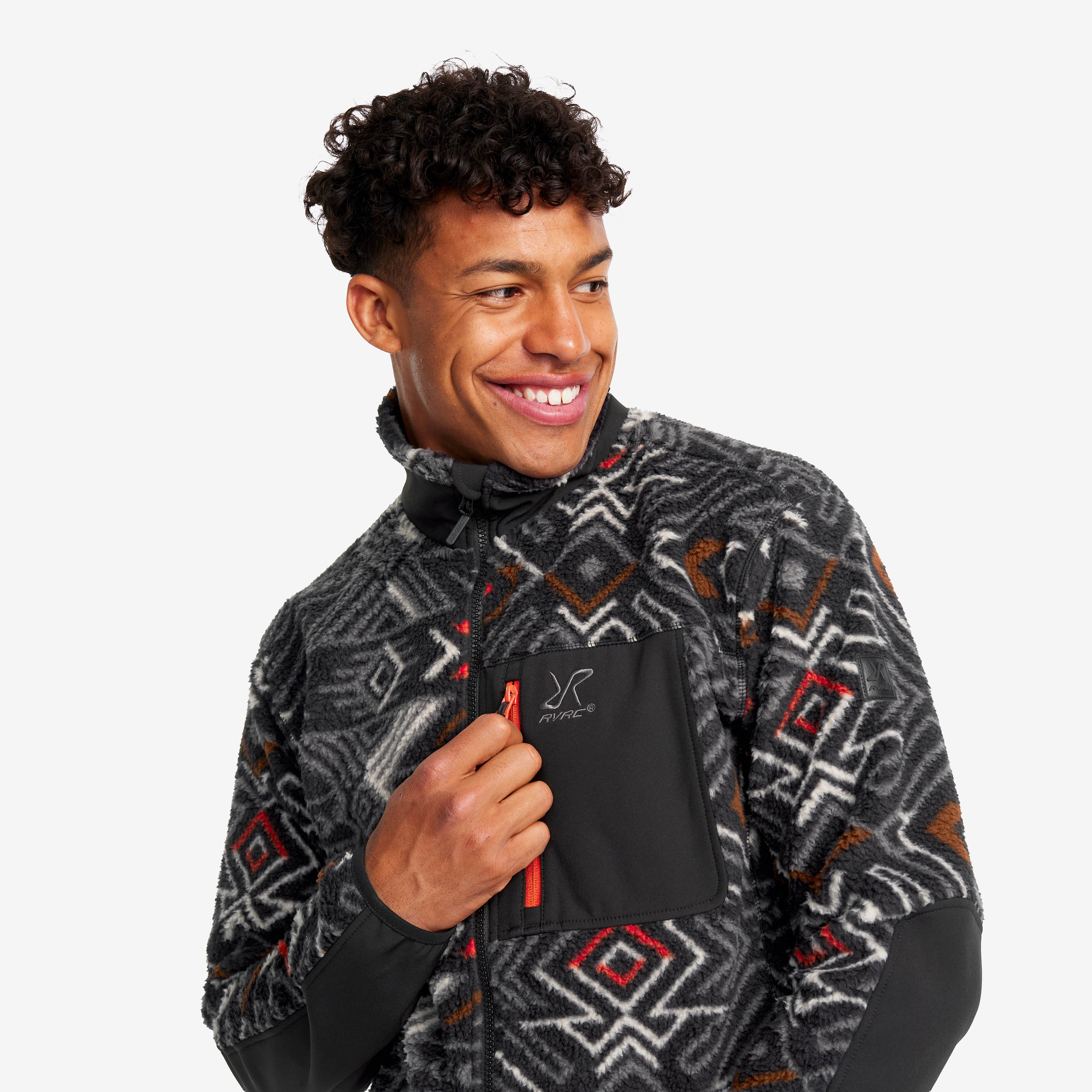 High Pile Fleece Homme Black