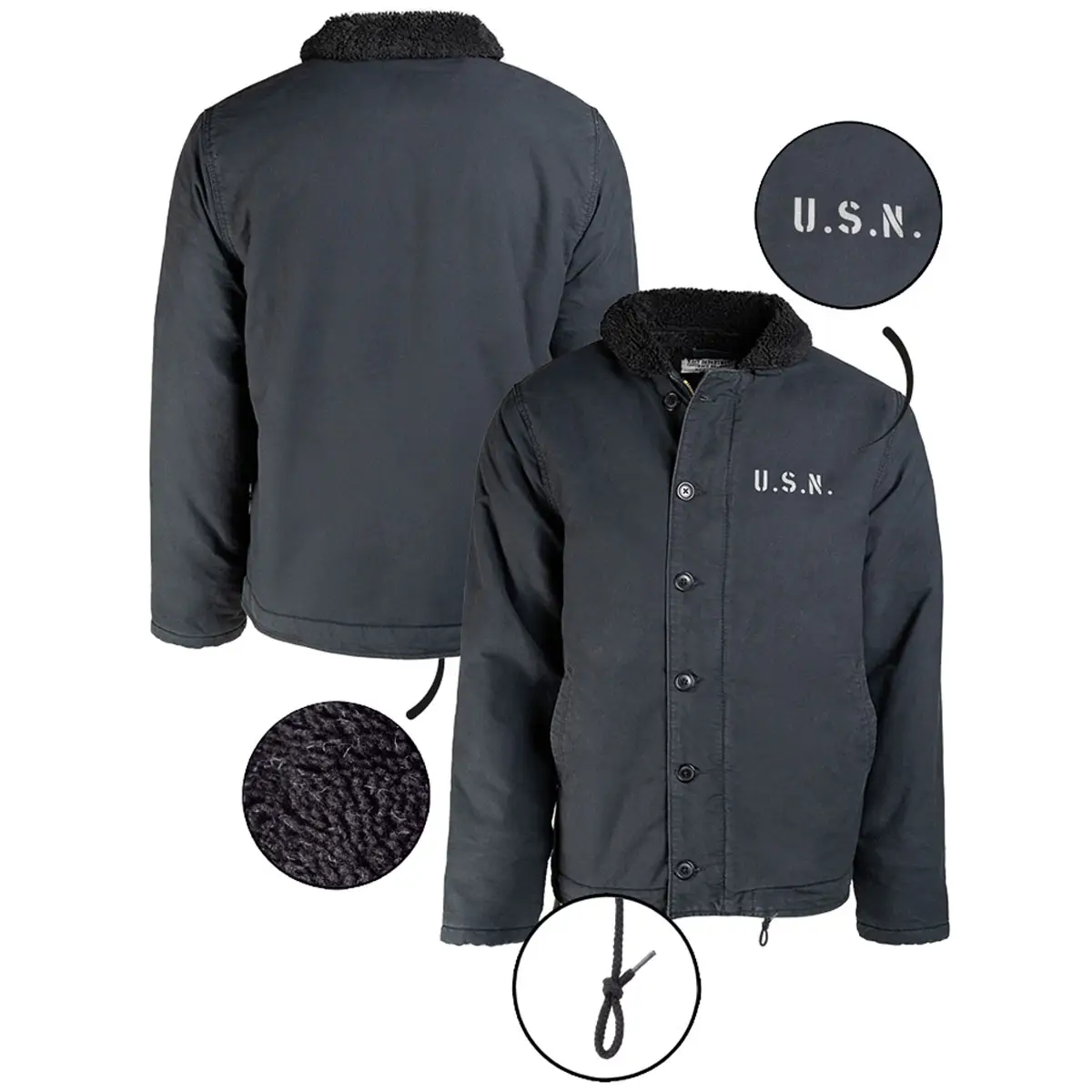 US Navy Deck Jacket N-1 navy