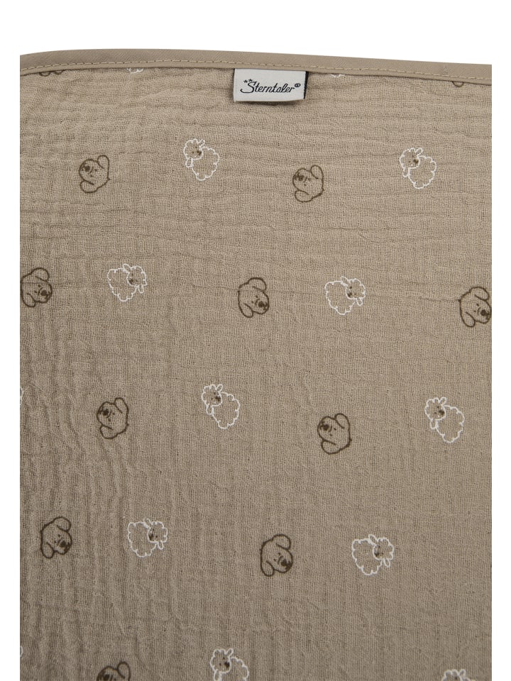 Sterntaler Babydecke Musselin BAUERNHOF in sand günstig kaufen onesize