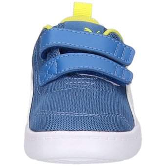 PUMA Courtflex v2 Mesh V Inf in blau