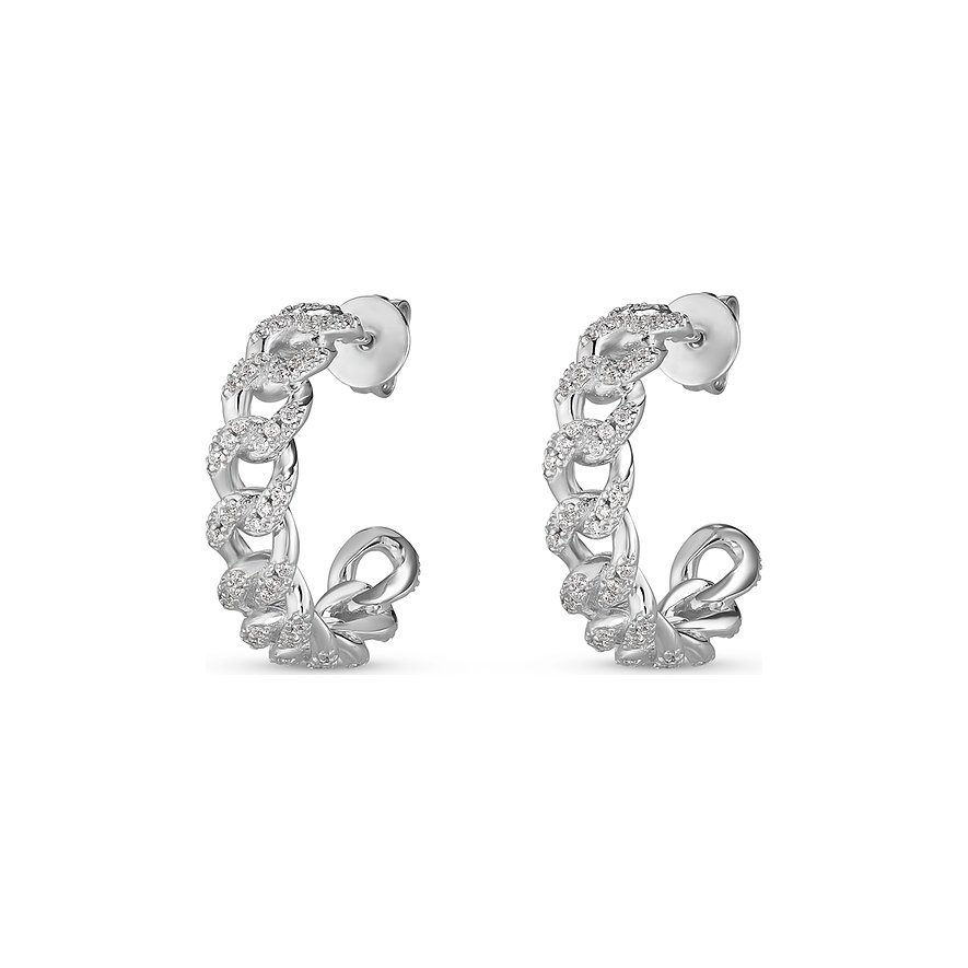 JETTE Creolen GLITTER CHAIN