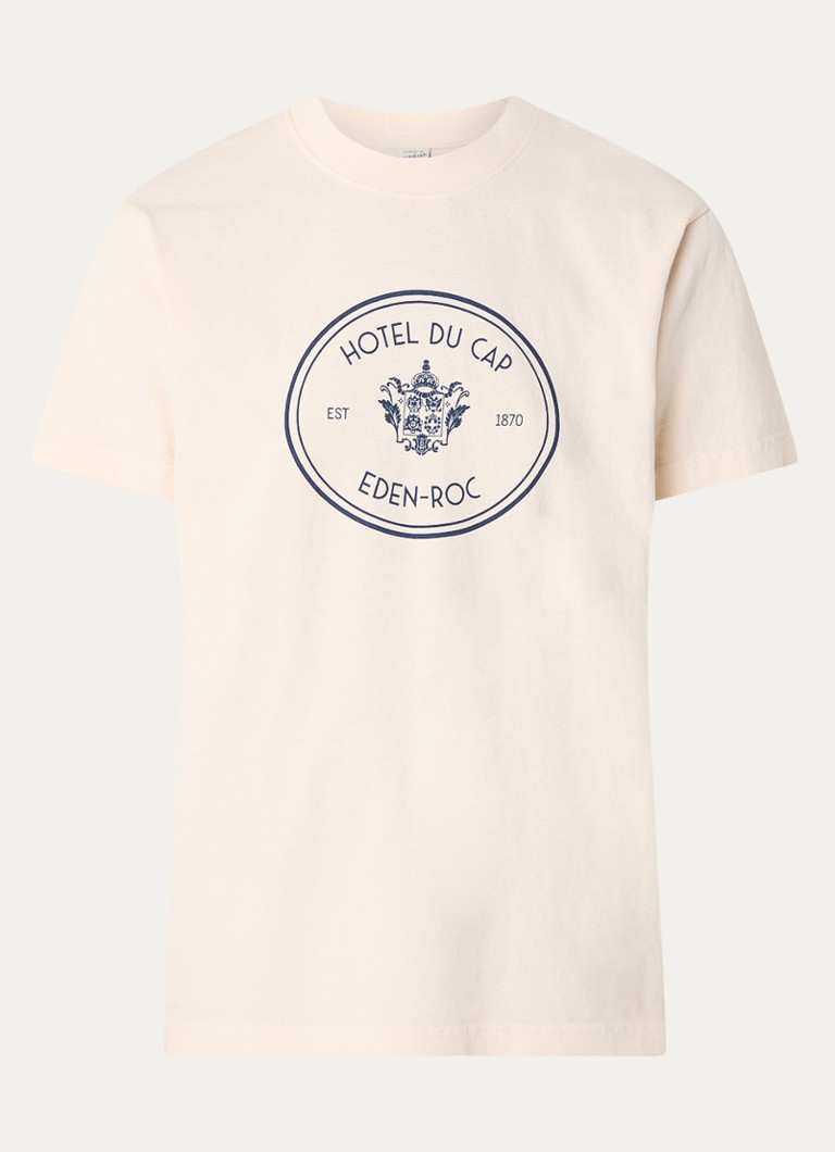 T-shirt Sporty & Rich Eden con stampa su entrambi i lati