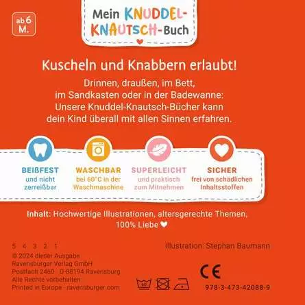 Mein Knuddel-Knautsch-Buch: Mein erstes Autobuch