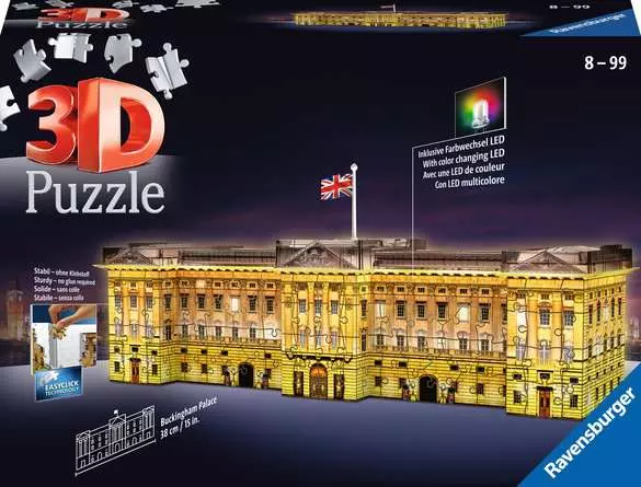 Ravensburger Buckingham Palace bei Nacht