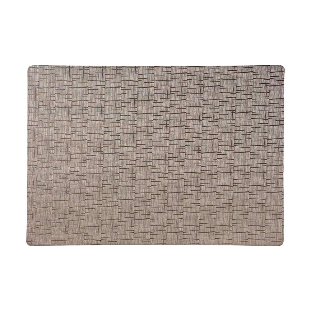 Tischset Uni taupe