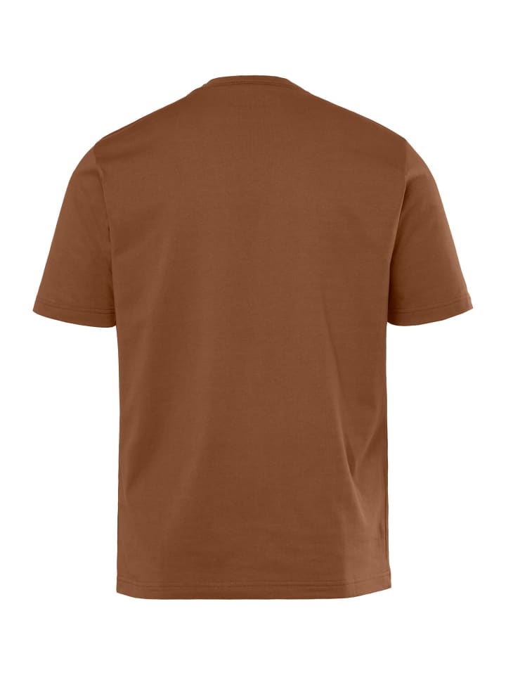 JP1880 Kurzarm T-Shirt in kastanienbraun günstig kaufen