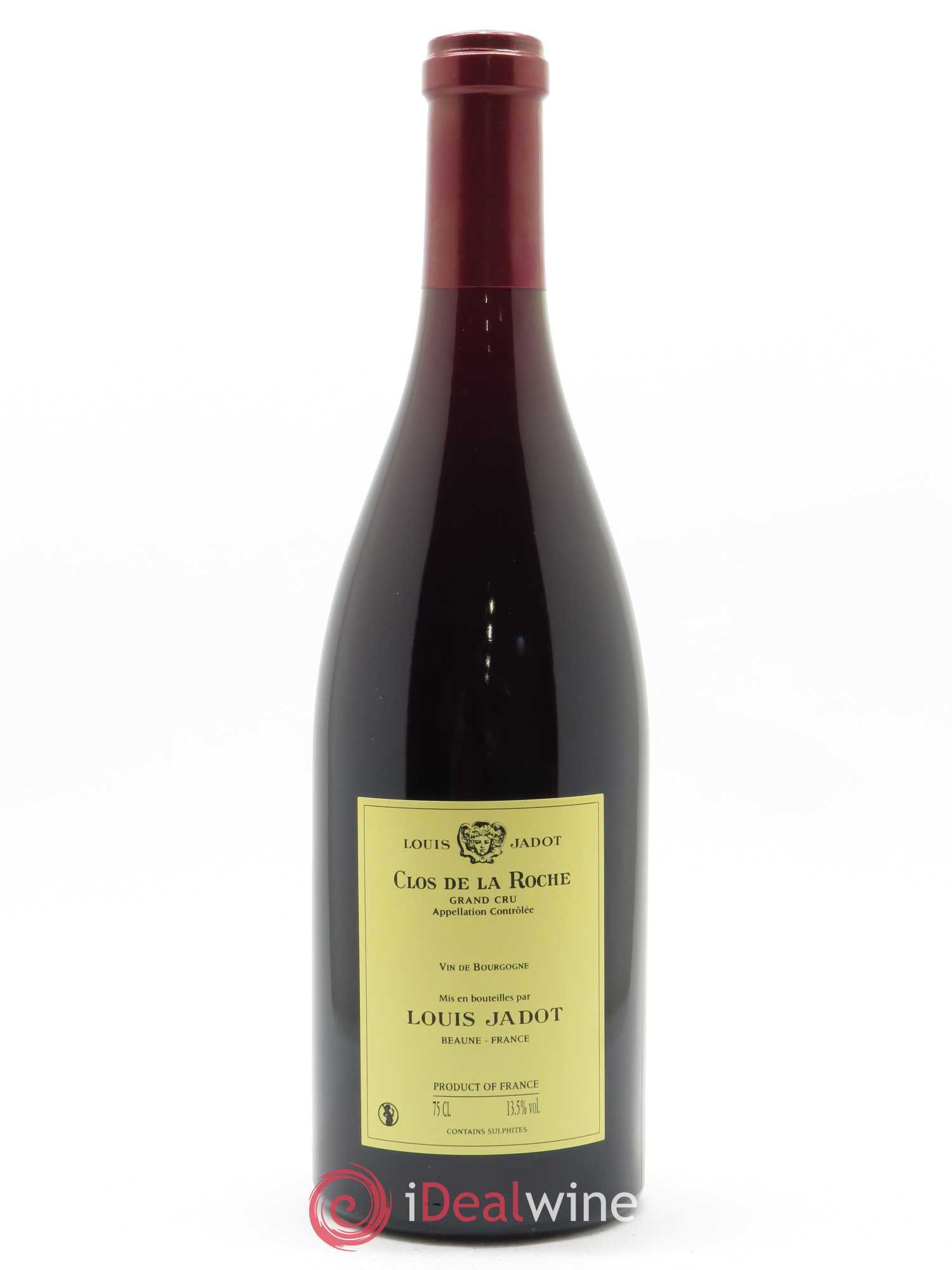 Clos de la Roche Grand Cru Maison Louis Jadot  2017 - Lot de 1 Bouteille