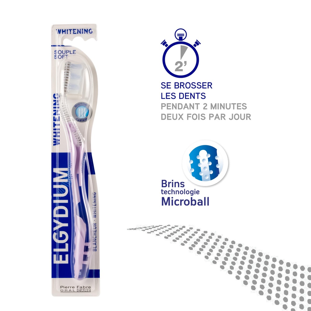 Oral Care ELGYDIUM Blancheur Souple Brosse à dents