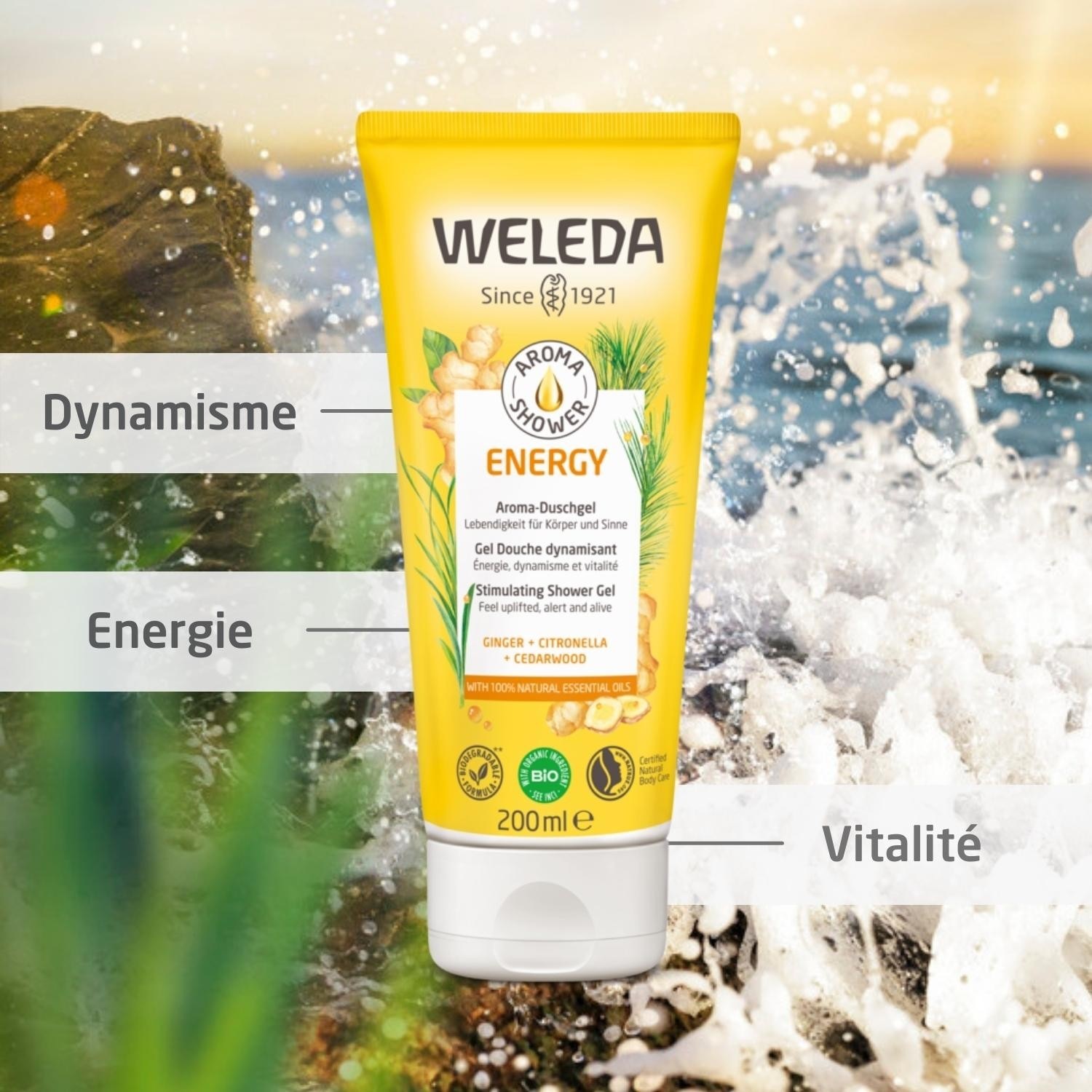 Weleda Aroma Energija za tuširanje - 200 ml