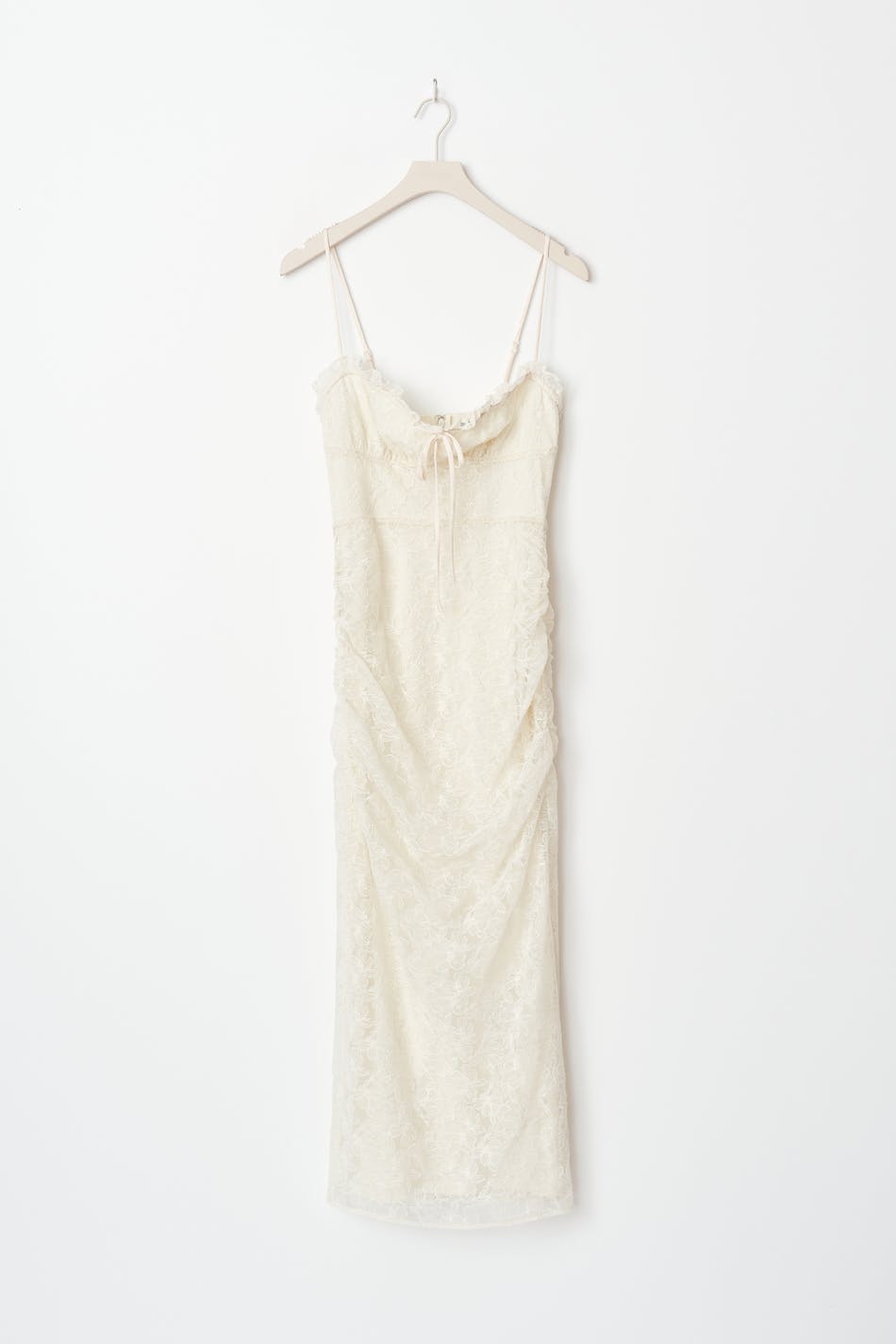 Embroidered midi dress