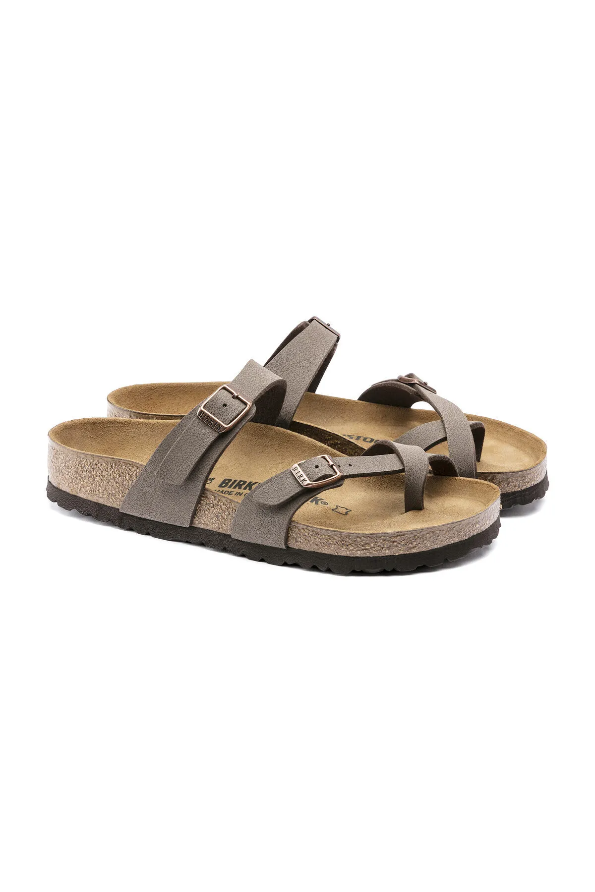 Birkenstock  Mayari Bf Damen-Hausschuhe in Braun