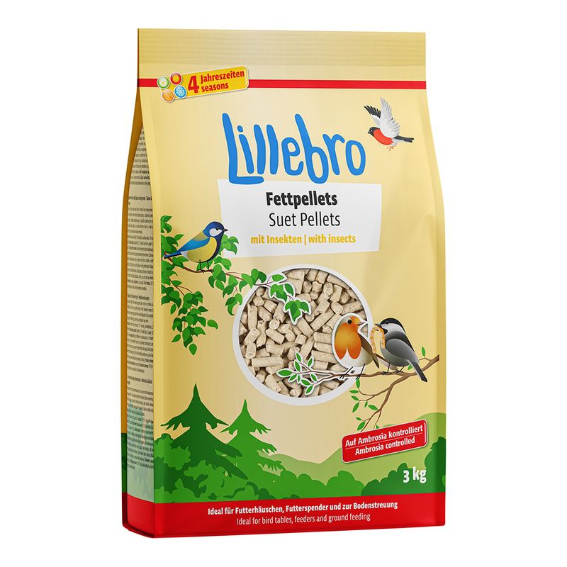 Lillebro Fettpellets mit Insekten zu TOP-Preisen