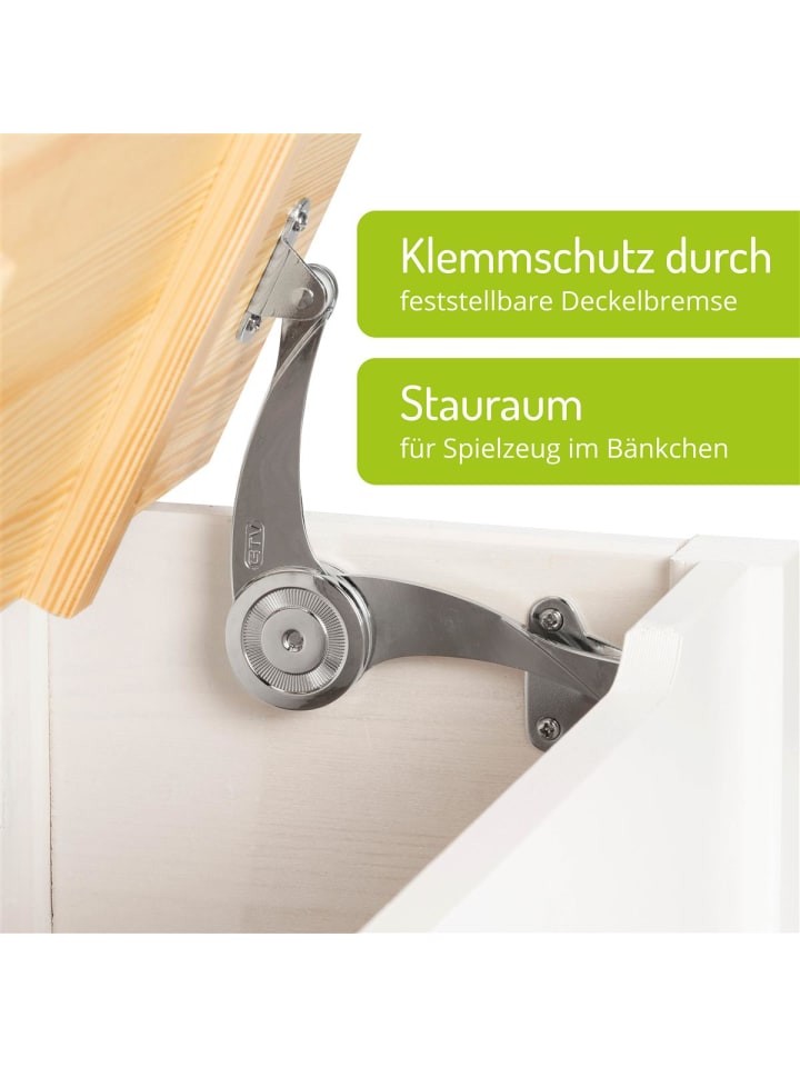 BOMI 4-tlg. Kindersitzgruppe Anna in Natur / weiß günstig kaufen onesize
