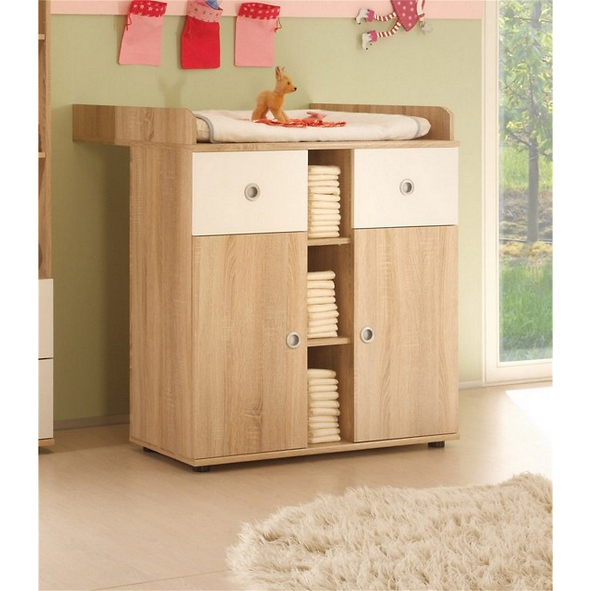 Babyzimmer 2-teiliges Set Wiki 145 x 75 x 79 cm