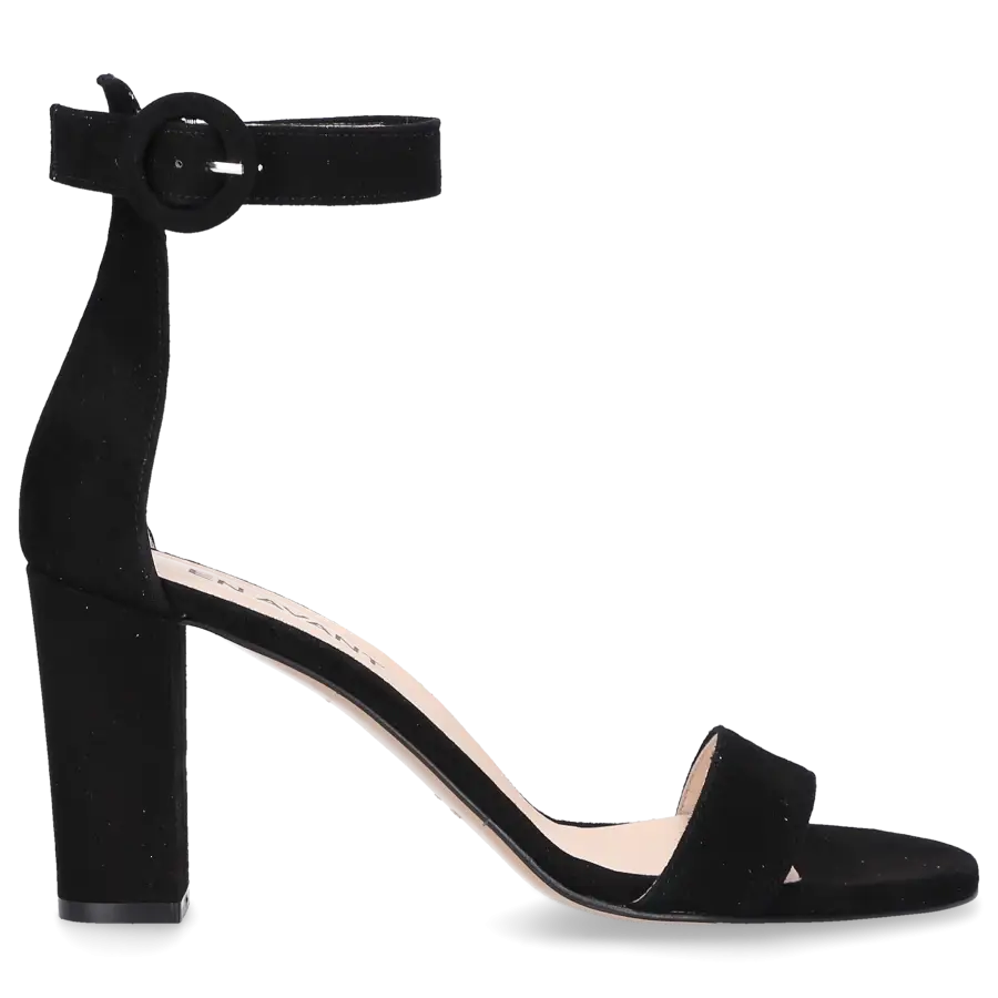 EN AVANT - Sandalen GR1 Veloursleder - schwarz