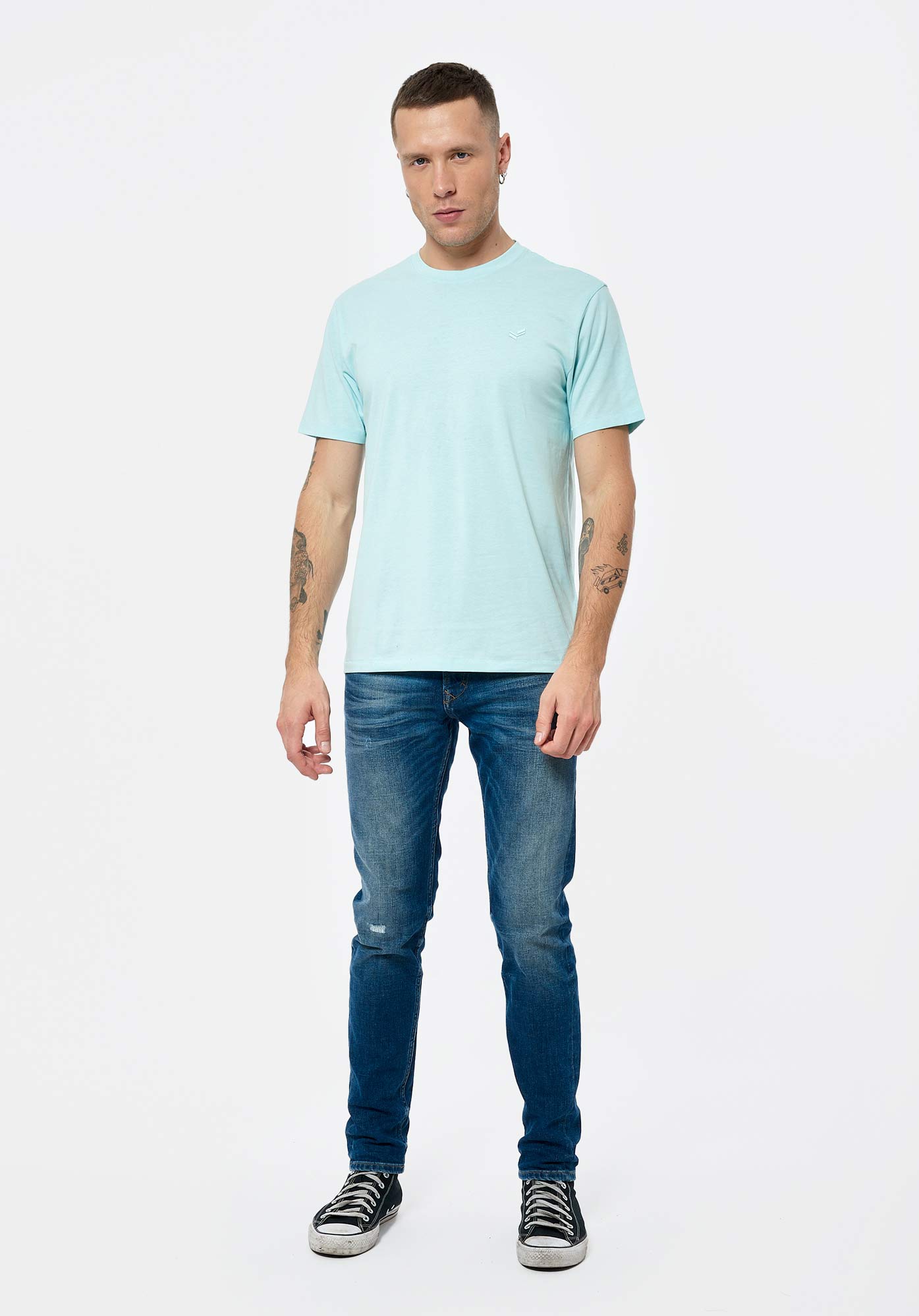 PACCO  T-shirt bleu ciel Homme