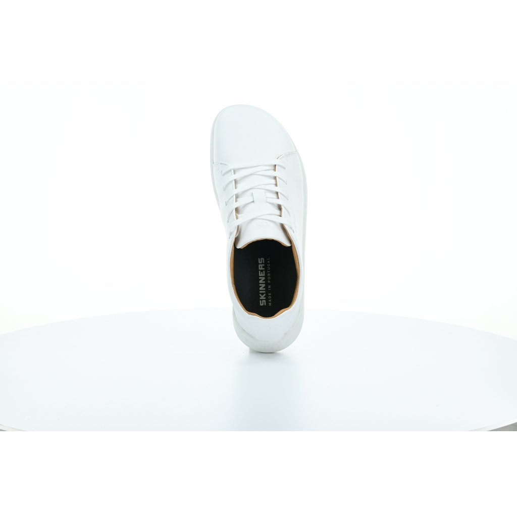 Skinners Walker II Leather White Barfußsneakers