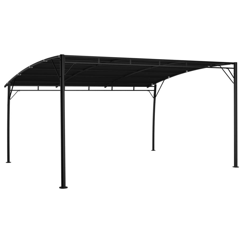 vidaXL Pavillon Garten-Sonnenschutz 4x3x2,55 m Anthrazit Garten