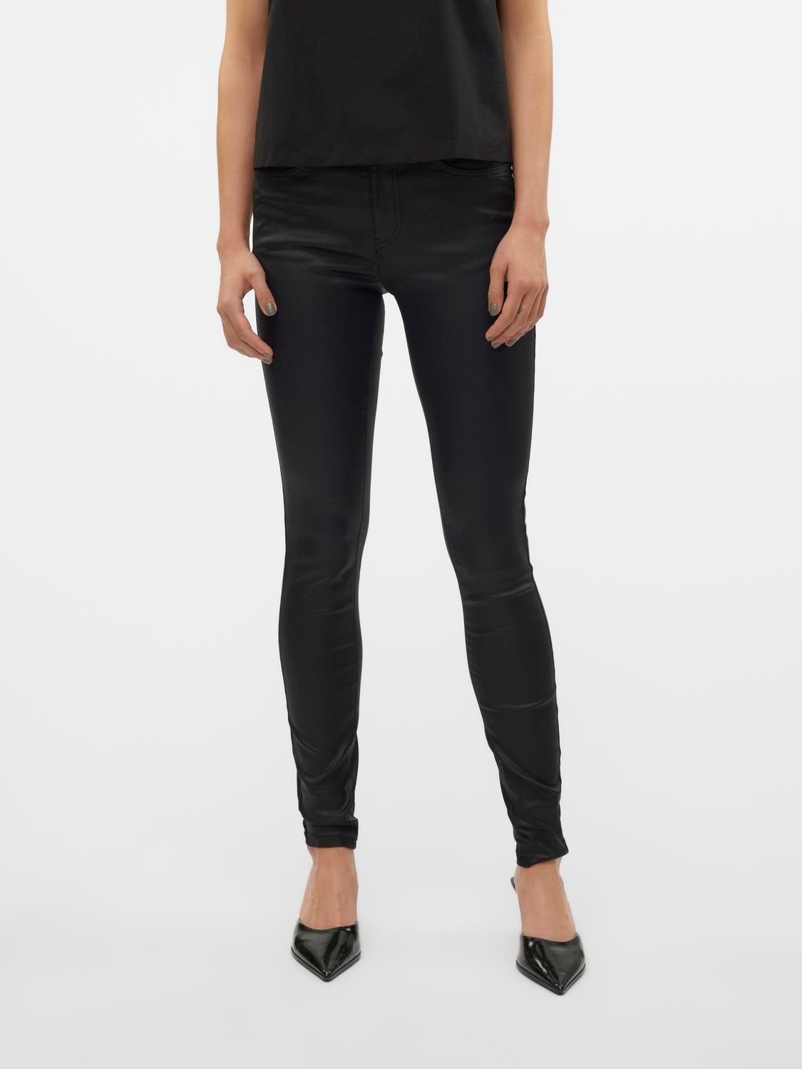 VMFLASH Mid Rise Skinny Fit Jeans