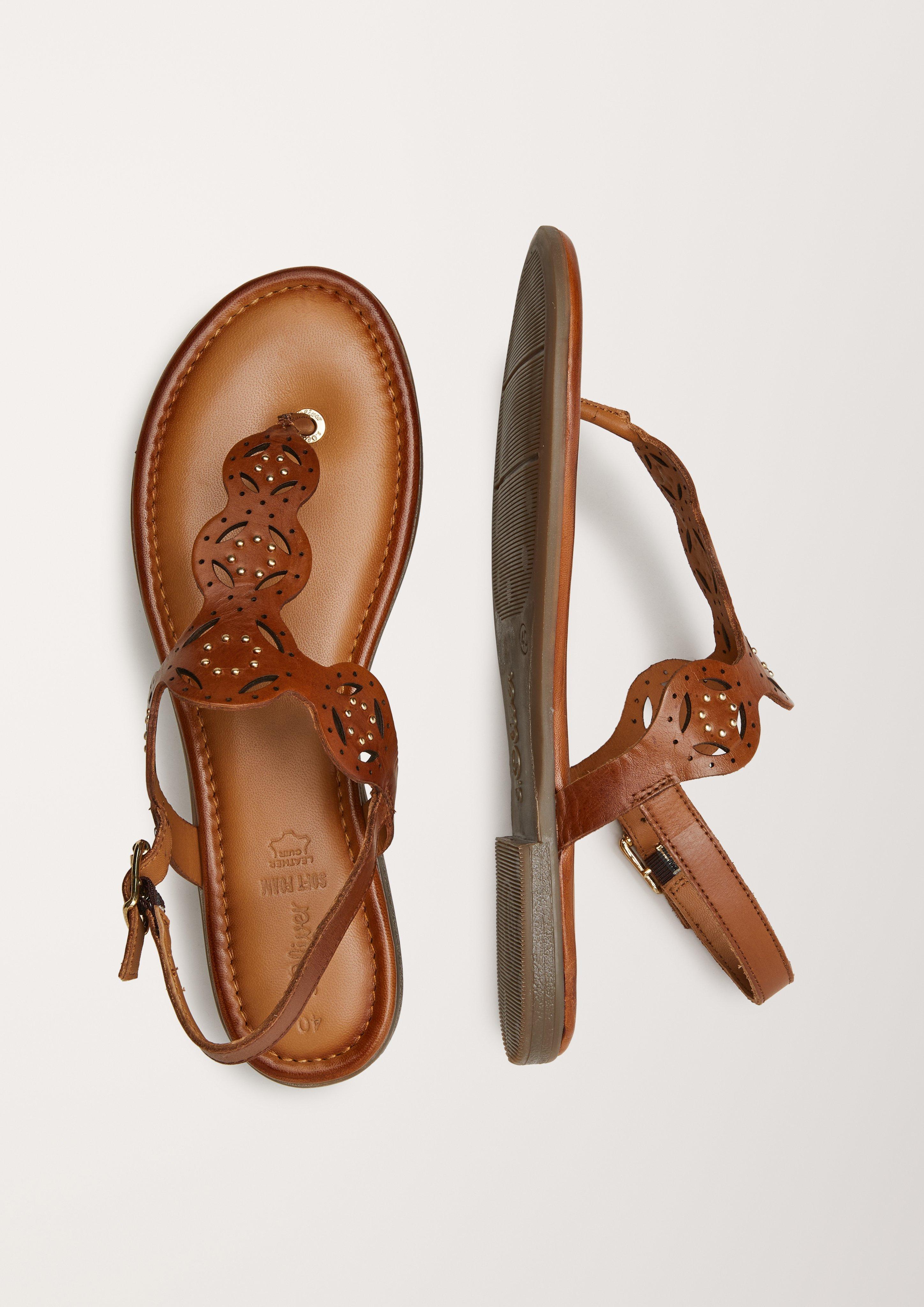Sandalen aus Leder  6005763-305