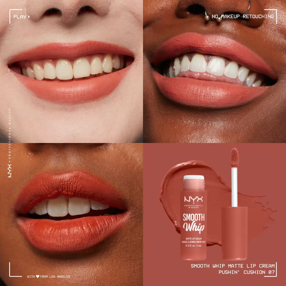 NYX Smooth Whip Matte Lip Cream Pushin Cushion Lipstick