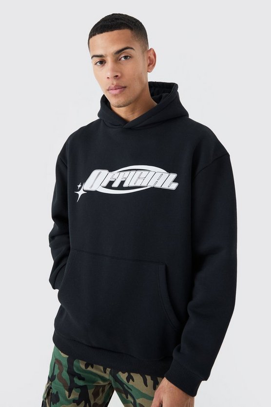 Oversize Hoodie mit Official Sternen Print