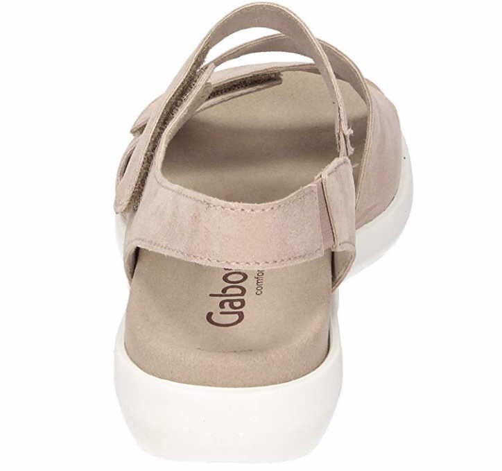 GABOR Komfort Sandalen silber