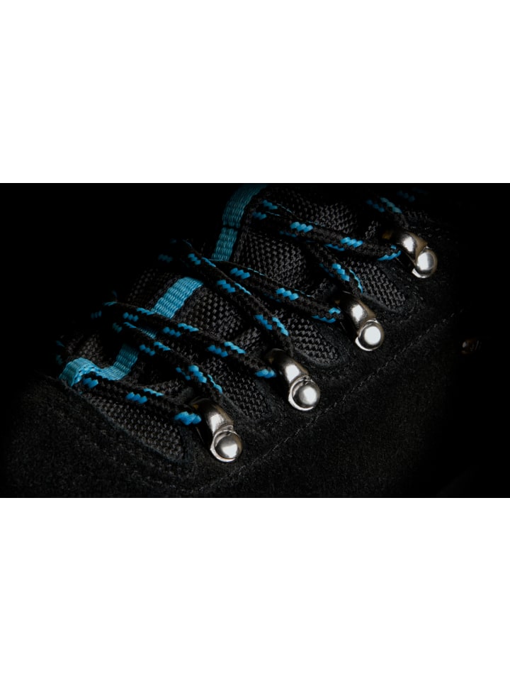 GUGGEN MOUNTAIN Wanderschuhe Uni in Blau-Schwarz günstig kaufen