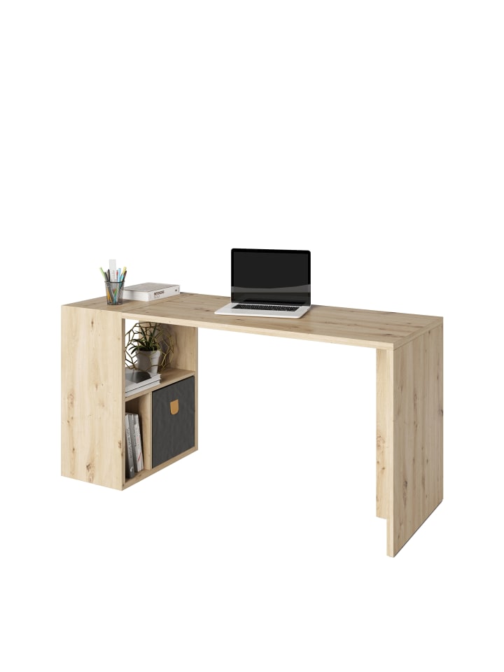 Phoenix Group AG  Fortuna - SET, Regal mit 3 Fächern inkl. Schreibtischanbau, artisan eiche, B/H/T: 75,1x57,9x34cm günstig kaufen onesize