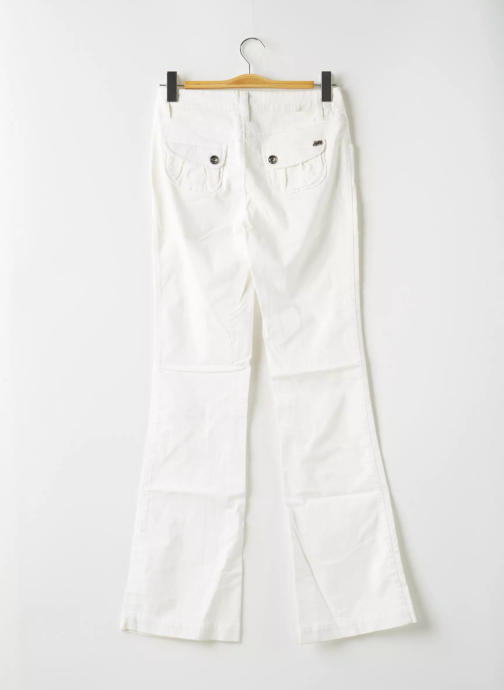 Miss Sixty Pantalons Flare Femme couleur blanc