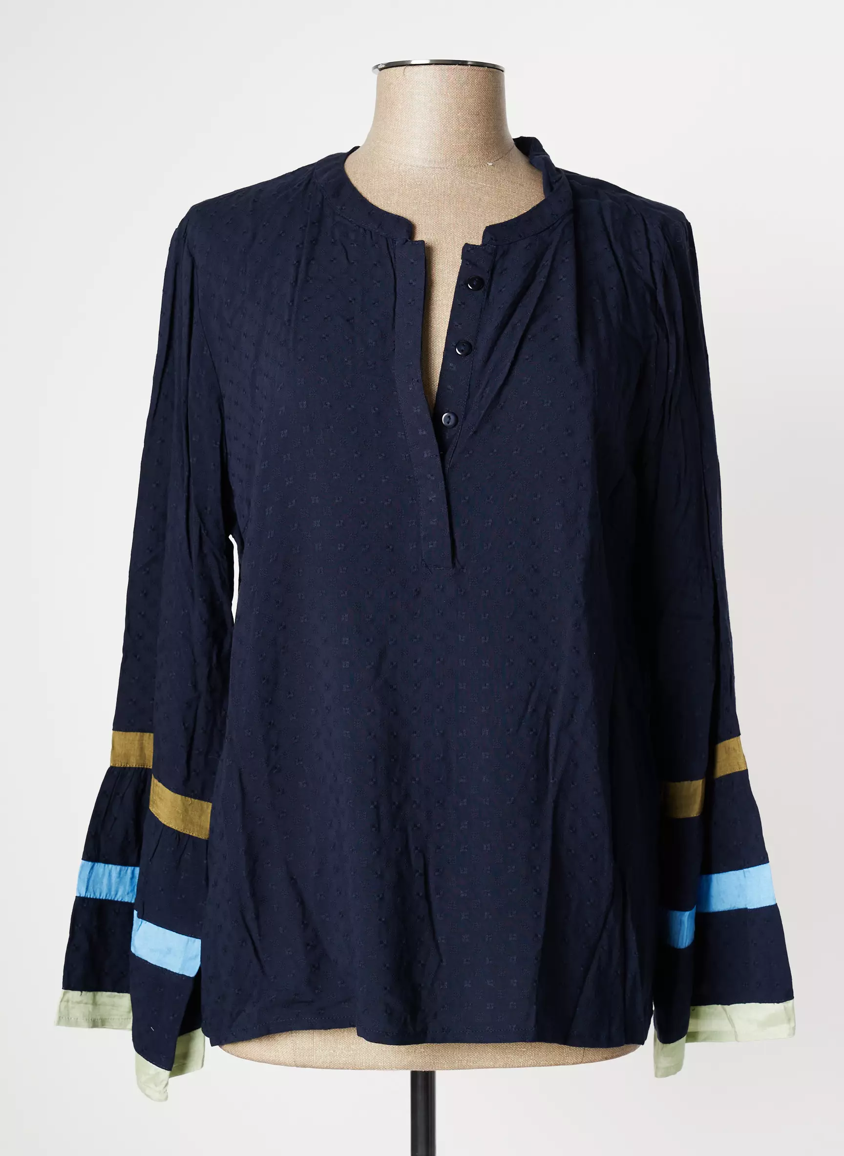 Cream Blouses Femme couleur bleu