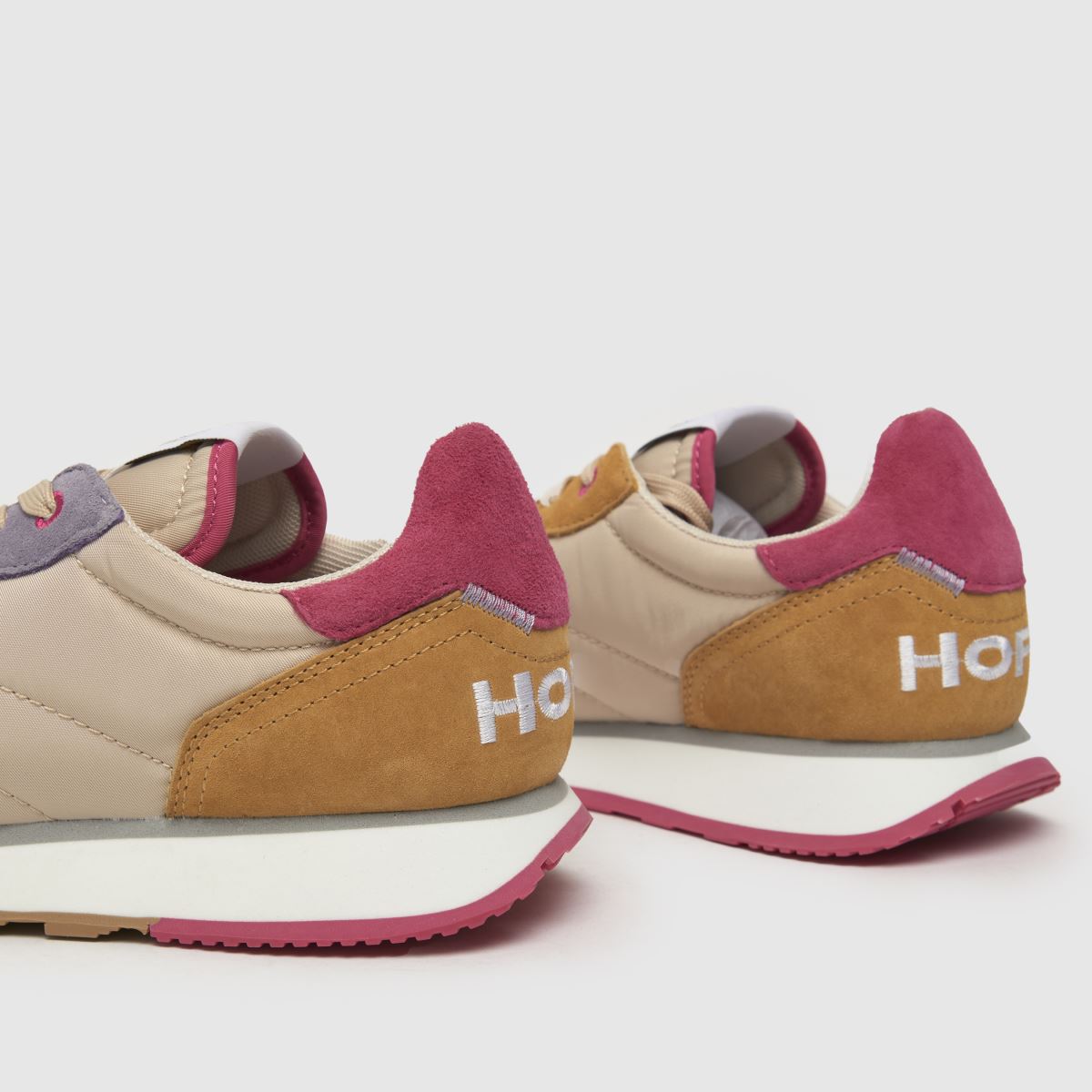 HOFF – Aegina – Beige träningsskor med dragkedja