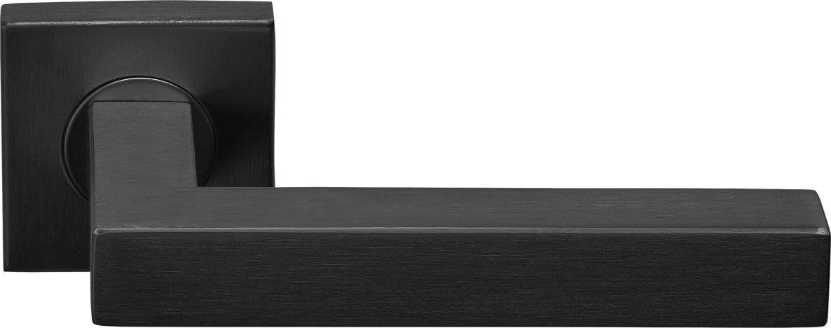 Formani 1501D065IGXX0 BASICS BSQ1-G λαβή πόρτας με ελατήρια σε τετράγωνη ροζέτα PVD gunmetal