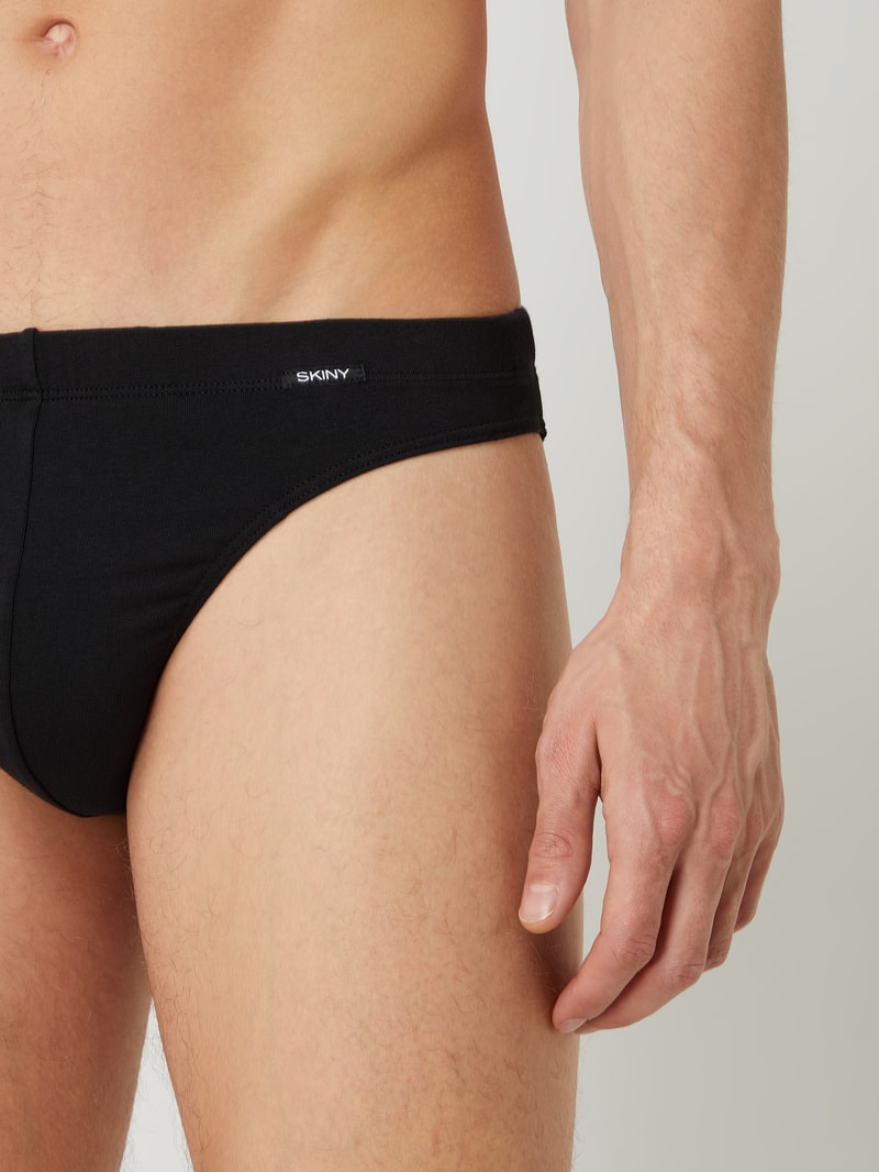 Slip mit Stretch-Anteil Modell im 2er-Pack 'Advantage' in schwarz
